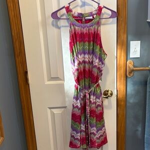 New York & Company Multicolor Dress